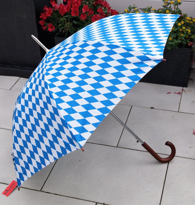 Regenschirm Bayern Raute, Größe ca. 107 cm