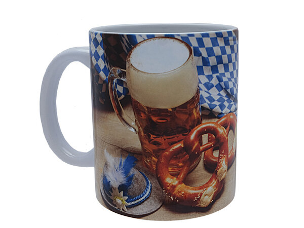 Tasse Breze und Bierkrug aus Keramik Ø 8x9,5cm