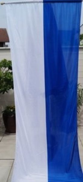 Bannerfahne Bayern weißblau 2 m x 0,90 m,