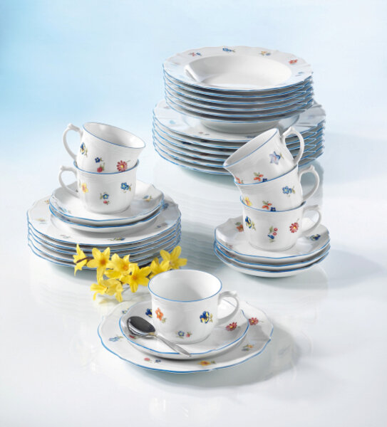 Sonate Nostalgie Kombiservice 30-tlg.von Seltmann Weiden