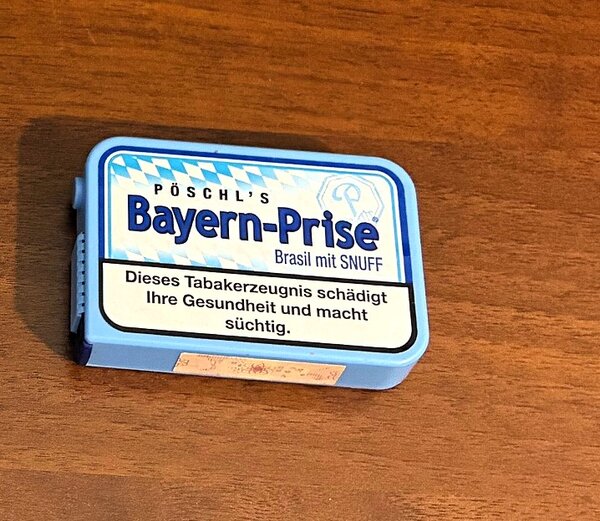 Pöschl´s Bayern-Prise Brasil mit Snuff Schnupftabak, 10 g Dose