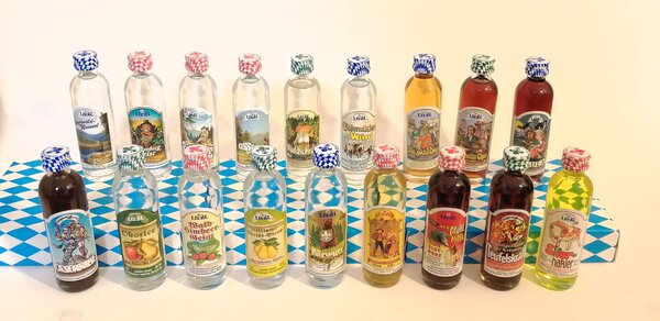 Liebl´s 0,04l Bayerwaldschnäpse 18 Sorten