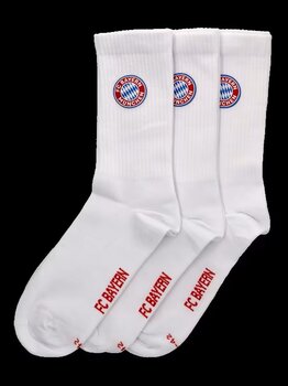 FC Bayern Unisex Crew Socken 3er-Set