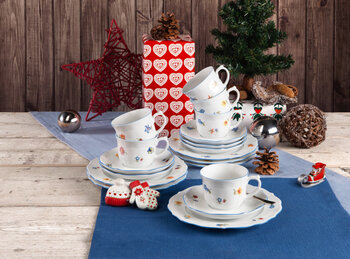 Sonate Dekor 34032 Kaffeeservice 20 tlg von Seltmann Weiden