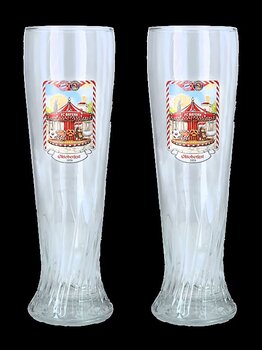 FC Bayern Weißbierglas Oktoberfest™ 2er-Set 0,5 l