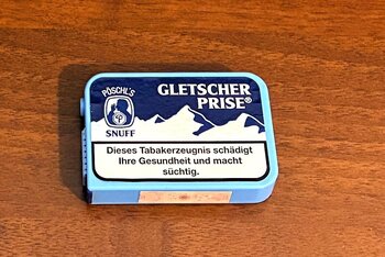 Pöschl´s Gletscherbrise Schnupftabak, 10 g Dose